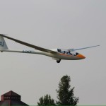 Wing Electronic Gliding Team - RJ in atterraggio